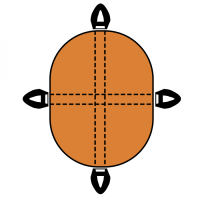 24” Diameter 36” Length Barrier Float – C-Type